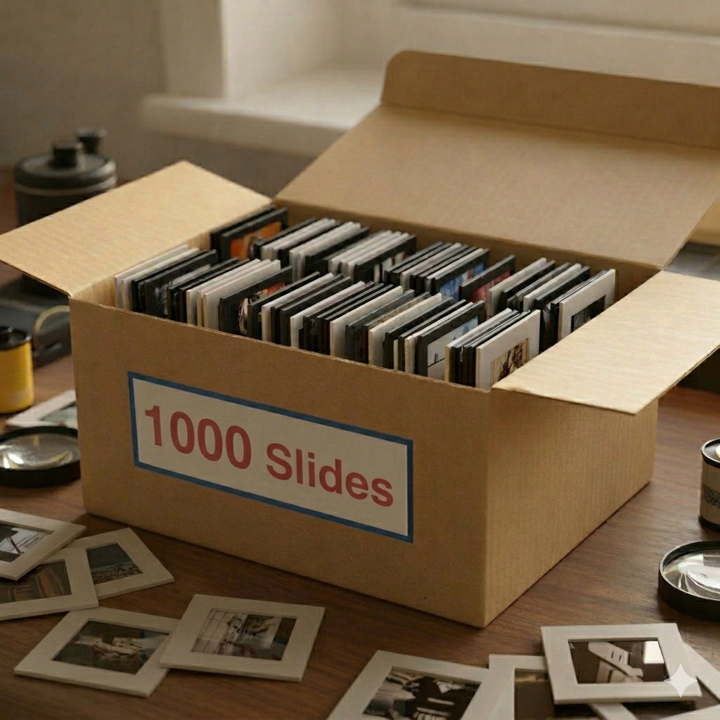 Slide Digitization and Conversion (1000)