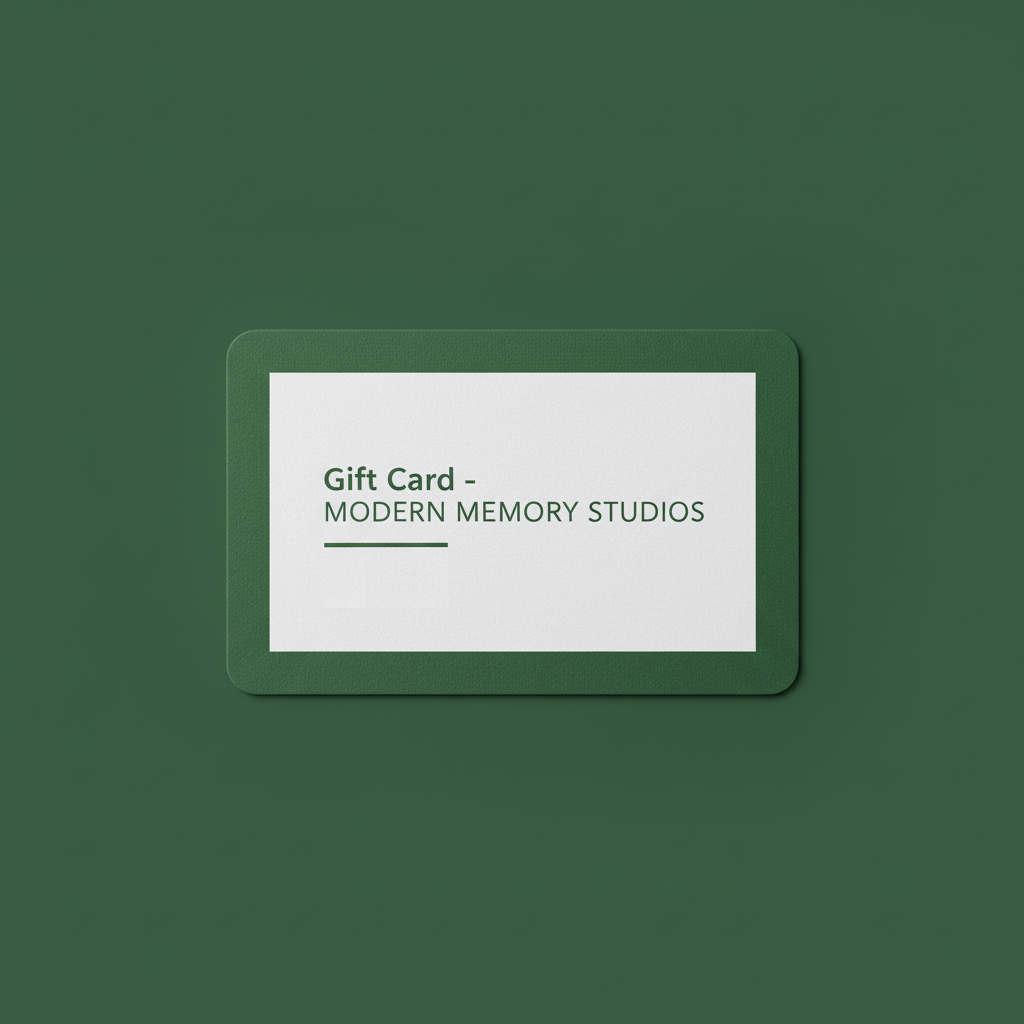 Modern Memory Studios Gift Card